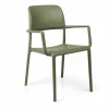 Hot Chaise avec bras Riva - Agave (verte) Ameublement Commercial Pour Terrasses