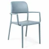 Online Chaise avec bras Riva - Celeste (bleue) Ameublement Commercial Pour Terrasses