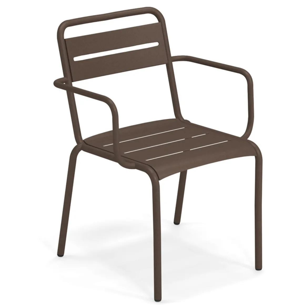 chaise_avec_bras_star__an_0-1.webp Sale Chaise avec bras Star - Antique Bronze (brune) Ameublement Commercial Pour Terrasses