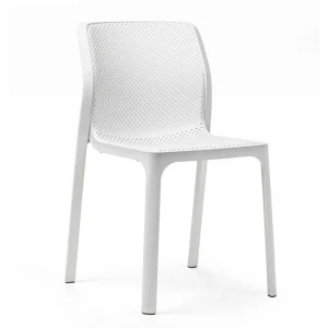 Fashion Chaise sans bras Bit - Bianco (blanche) Ameublement Commercial Pour Terrasses