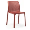 Hot Chaise sans bras Bit - Corallo (rouge) Ameublement Commercial Pour Terrasses