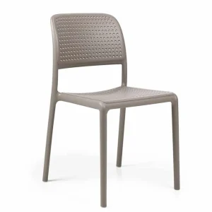 Hot Chaise sans bras Bora Bistrot - Tortora (beige) Ameublement Commercial Pour Terrasses