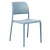 New Chaise sans bras Bora Bistrot - Celeste (bleue) Ameublement Commercial Pour Terrasses
