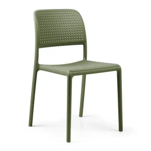 Hot Chaise sans bras Bora Bistrot - Agave (verte) Ameublement Commercial Pour Terrasses