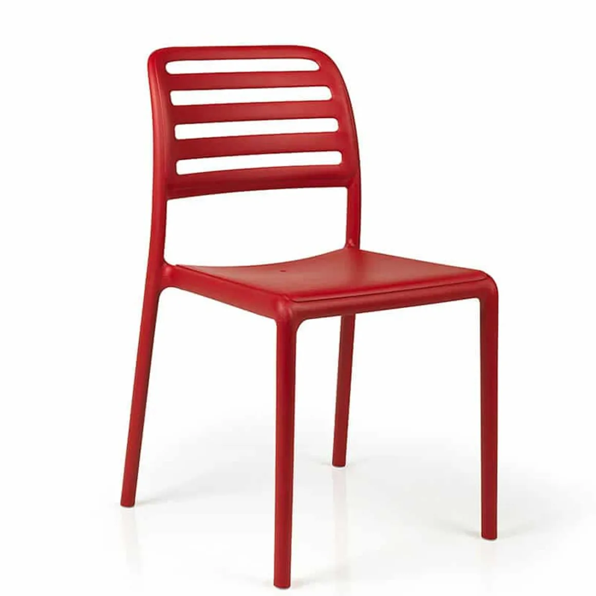 chaise_sans_bras_costa_bi_0-3.webp Outlet Chaise sans bras Costa Bistrot - Rosso (rouge) Ameublement Commercial Pour Terrasses