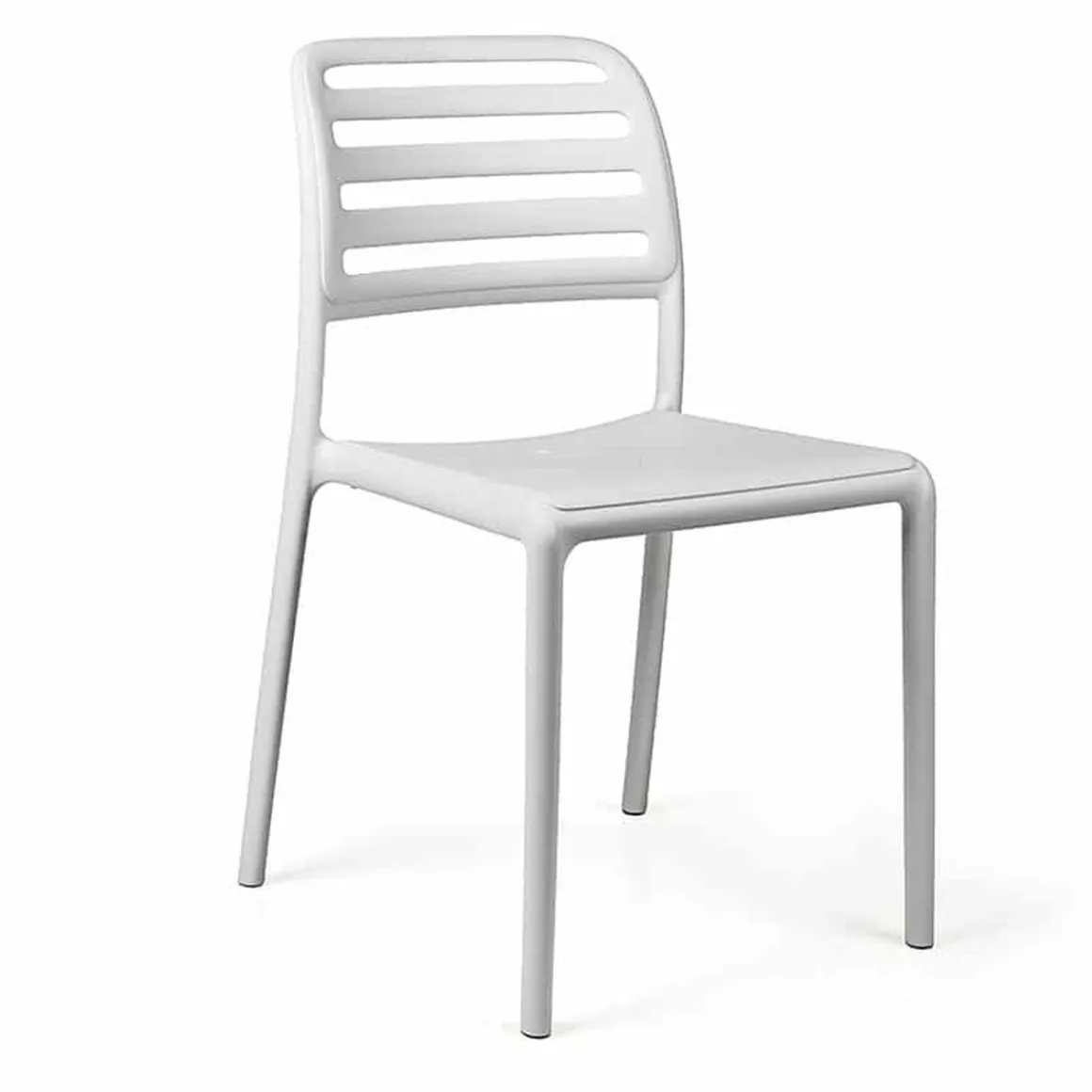 chaise_sans_bras_costa_bi_0-5.webp Best Chaise sans bras Costa Bistrot - Bianco (blanche) Ameublement Commercial Pour Terrasses