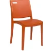 New Chaise sans bras Metro - Orange Ameublement Commercial Pour Terrasses