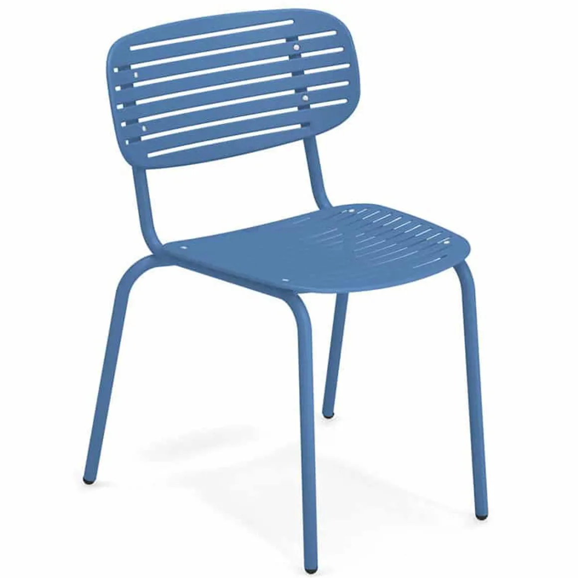 chaise_sans_bras_mom__ant_0-3.webp Sale Chaise sans bras Mom - Antique Marine Blue (bleue) Ameublement Commercial Pour Terrasses