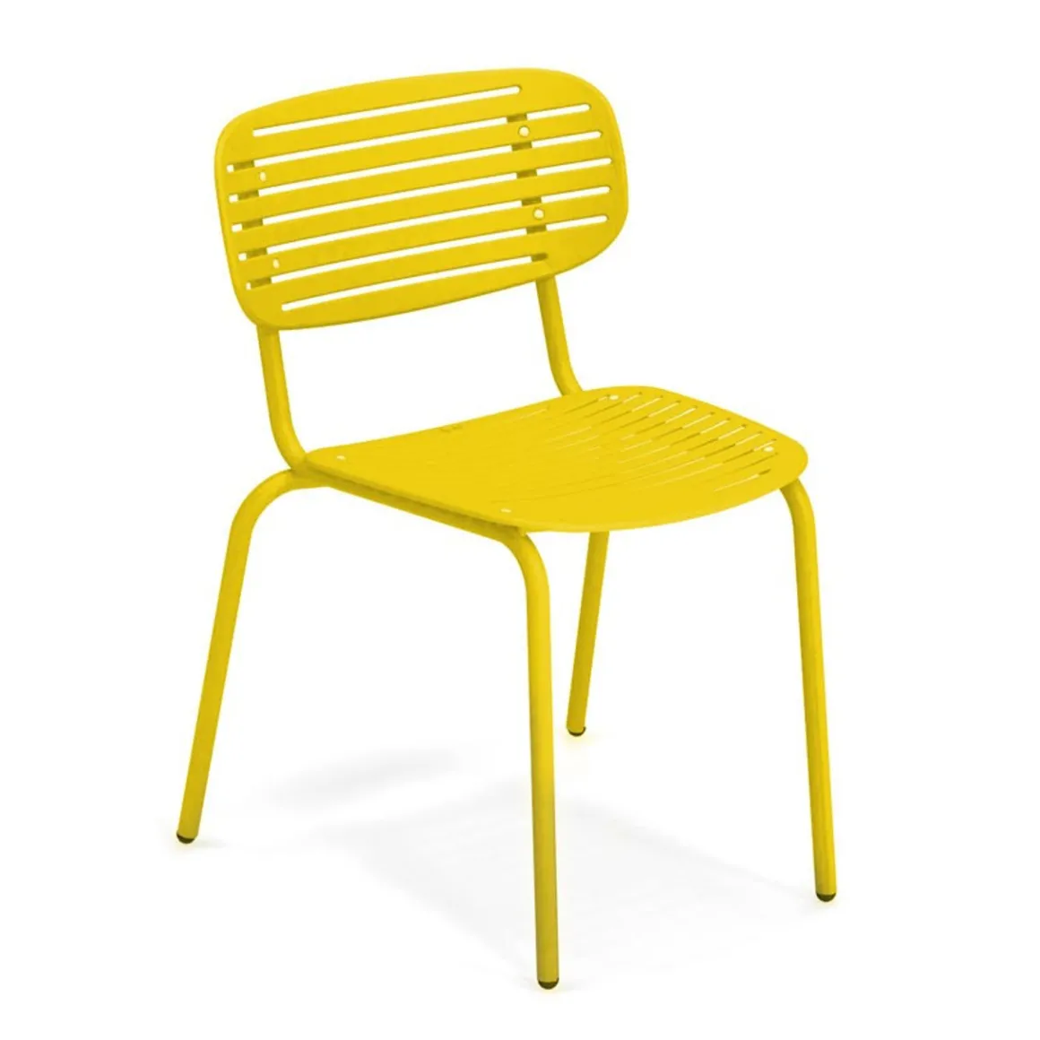 chaise_sans_bras_mom__ant_0-4.webp Best Chaise sans bras Mom - Antique Curry Yellow (jaune) Ameublement Commercial Pour Terrasses