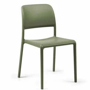 Clearance Chaise sans bras Riva Bistrot - Agave (verte) Ameublement Commercial Pour Terrasses