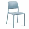 Sale Chaise sans bras Riva Bistrot - Celeste (bleue) Ameublement Commercial Pour Terrasses