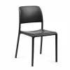 Sale Chaise sans bras Riva Bistrot - Antracite (noire) Ameublement Commercial Pour Terrasses