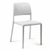 Outlet Chaise sans bras Riva Bistrot - Bianco (blanche) Ameublement Commercial Pour Terrasses