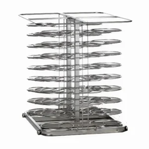 Online Chariot mobile pour 42 assiettes pour four de type 102 Tables De Travail Commerciales