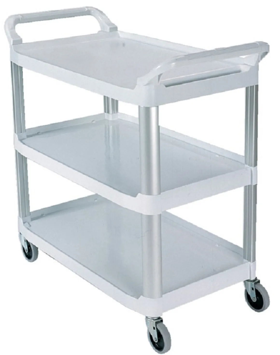 chariot_utilitaire___tabl_0-5.webp New Chariot utilitaire à 3 tablettes Xtra - Blanc cassé Chariots