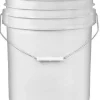 Fashion Chaudière de 10 L avec poignée en plastique - Blanche Rangement Des Aliments