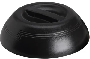 New Cloche dôme isolé pour assiette de 9" Shoreline - Noire - 12 par boite Vaisselle De Service | Vaisselle