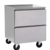 Discount Comptoir de travail de 32" avec congélateur à tiroirs sur roues - Modèle Démo Support D'équipement Et Tables Réfrigérées