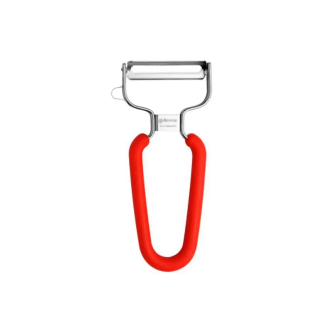conome_en_y_double_dentel_0.webp Discount Économe en Y double dentelé - Rouge Couteaux