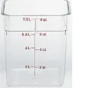Online Contenant carré gradué de 8 qt. (7.6L) Camwear CamSquare - Transparent Rangement Des Aliments