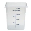 Sale Contenant carré gradué de 18 qt. (17.2L) CamSquare - Translucide Rangement Des Aliments