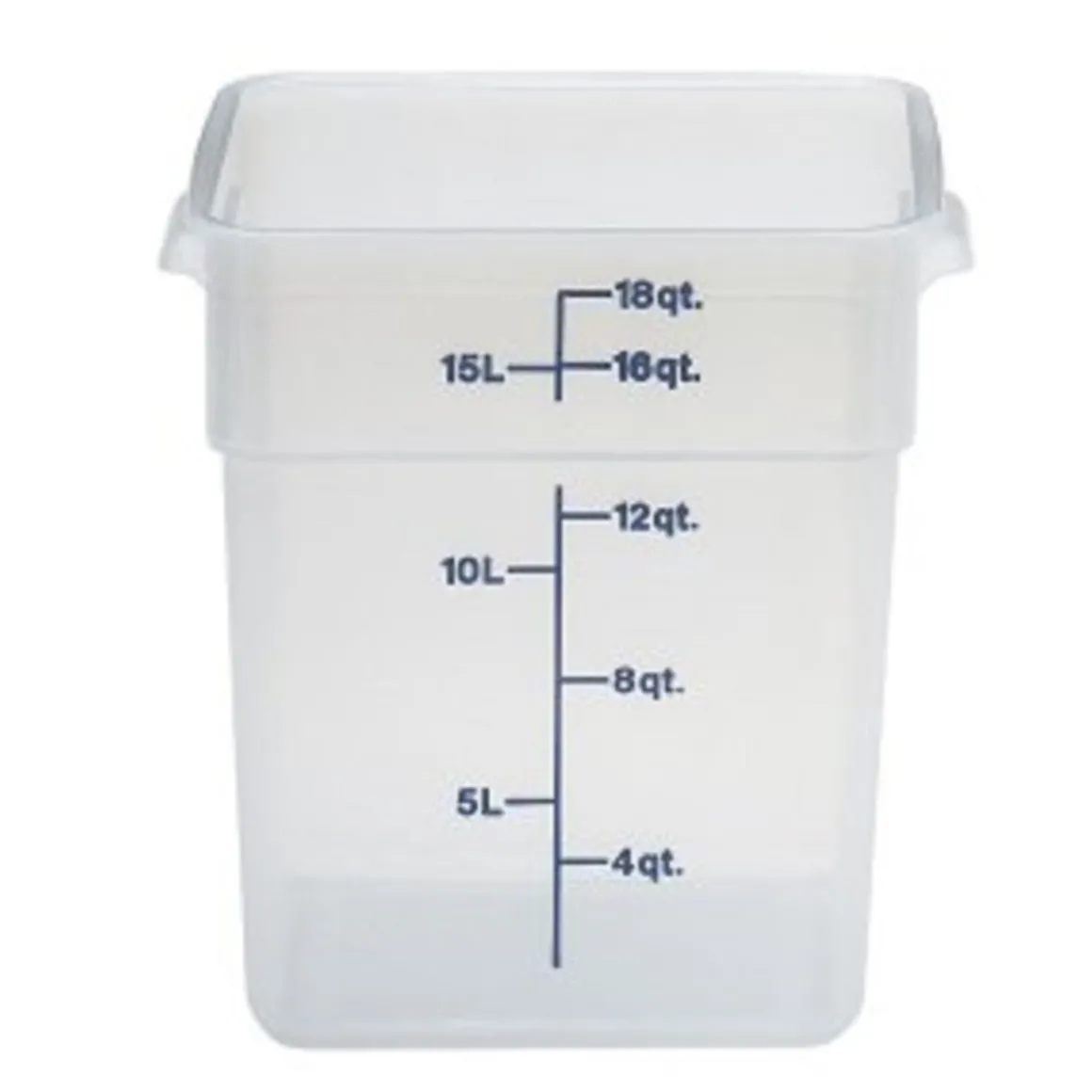contenant_carr_gradu_de___0-2.webp Sale Contenant carré gradué de 18 qt. (17.2L) CamSquare - Translucide Rangement Des Aliments