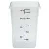 Online Contenant carré gradué de 22 qt. (20.8L) CamSquare - Translucide Rangement Des Aliments