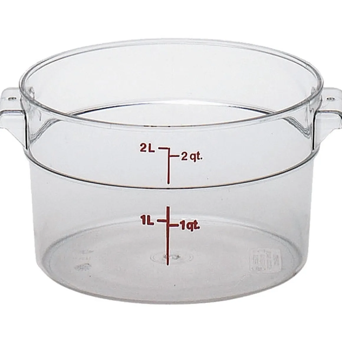 contenant_rond_gradu_de___0-4.webp Hot Contenant rond gradué de 2 qt. (1.9L) Camwear - Transparent Rangement Des Aliments