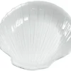 Fashion Coquille St-Jacques de 6.25" en céramique blanche Vaisselle De Service