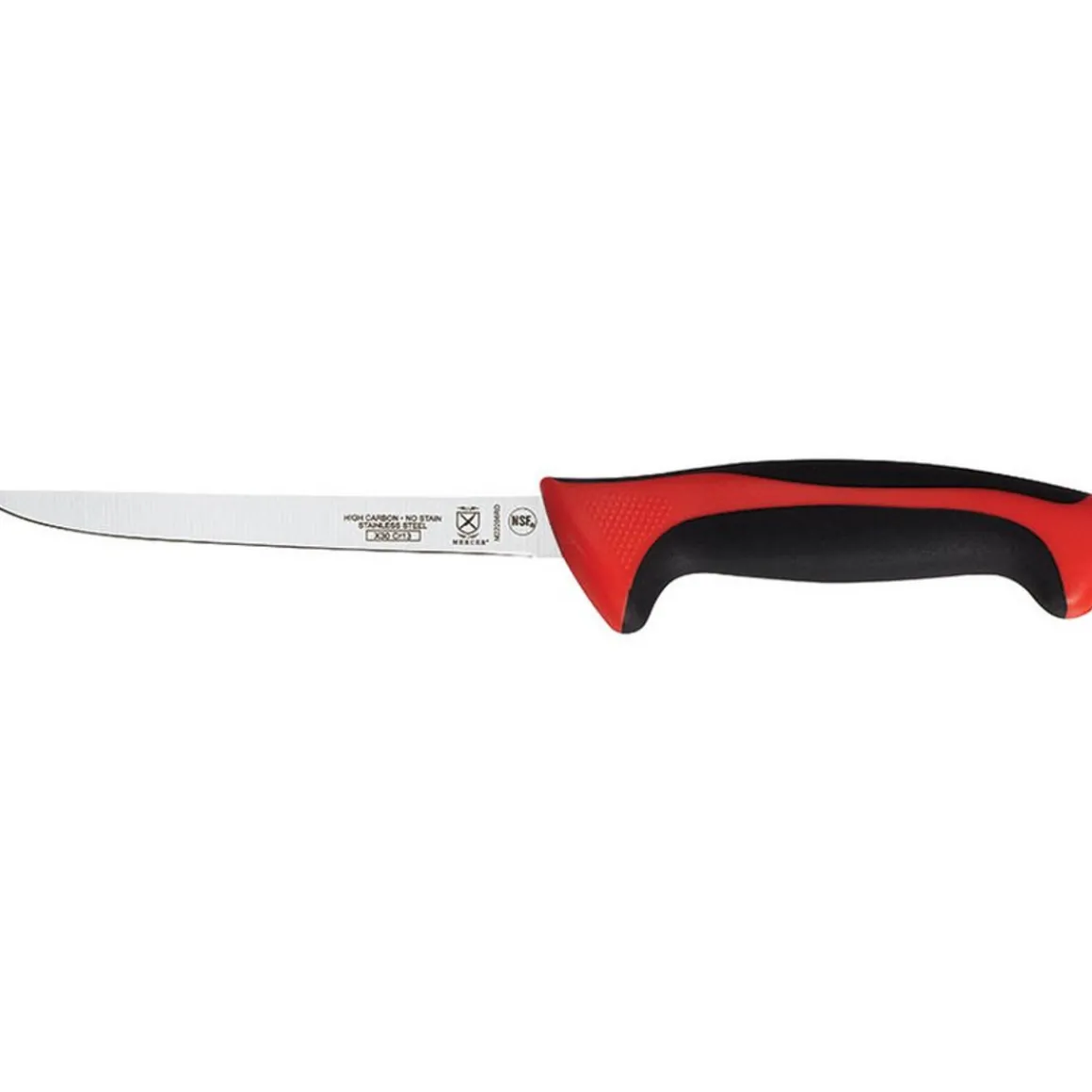 couteau__dsosser_de___lam_0-1.webp Best Couteau à désosser de 6" à lame étroite et manche rouge Millennia Colors Couteaux