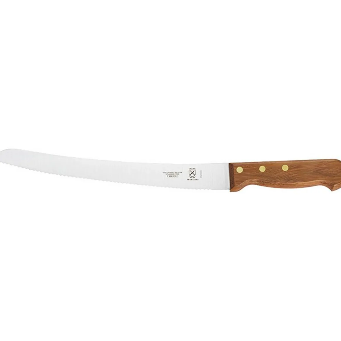 couteau__pain_courbe_et_d_0.webp Fashion Couteau à pain courbée et dentelée de 10" à manche en bois de rosier Praxis Couteaux