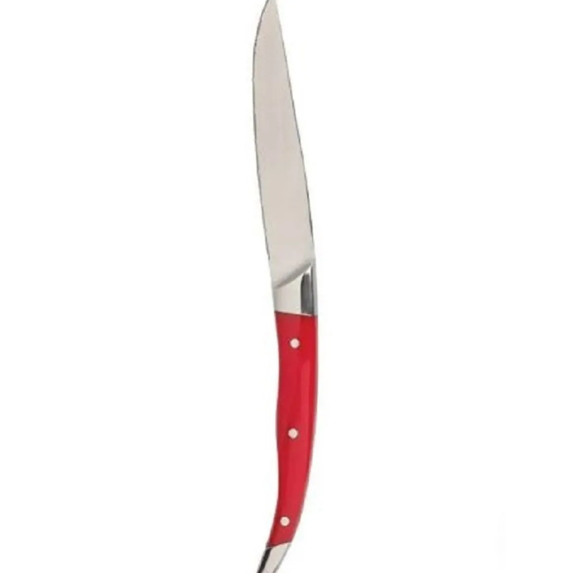 couteau__steak_de____manc_0.webp Online Couteau à steak de 9 5/8" à manche rouge Imperial Acrylic - 12 par boite Coutellerie