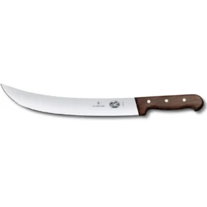 Hot Couteau cimeterre de 12" avec manche en bois Couteaux