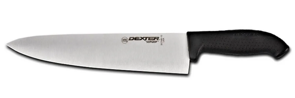 couteau_de_chef_de___noir_0.webp Hot Couteau de chef de 10" - Noir Couteaux