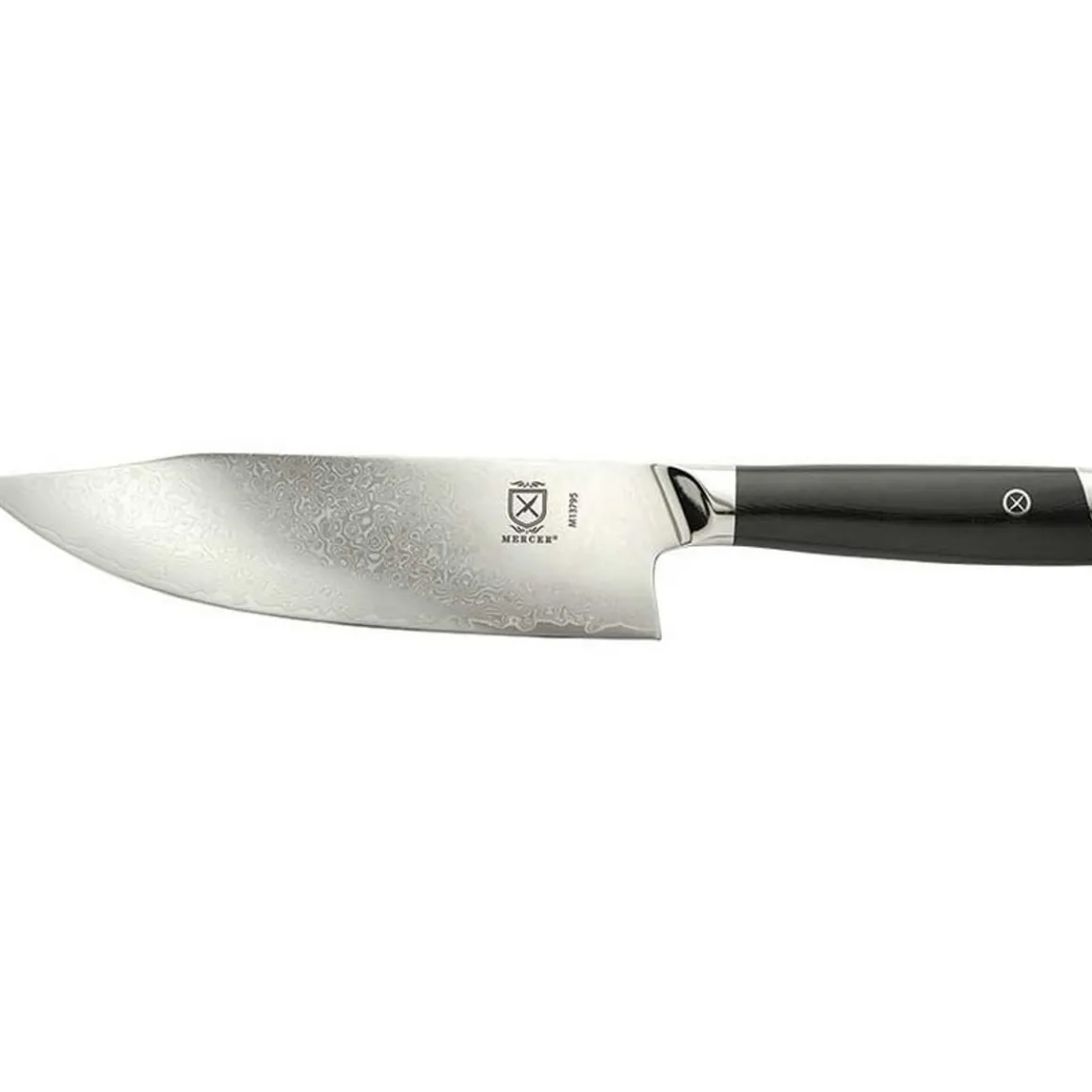 couteau_de_chef_de__style_0.webp Outlet Couteau de chef de 8" style chasseur à manche ergonomique G10 Damascus Couteaux