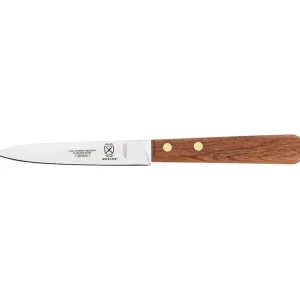 Fashion Couteau d'office de 4" à manche en bois de rosier Praxis Batterie De Cuisine