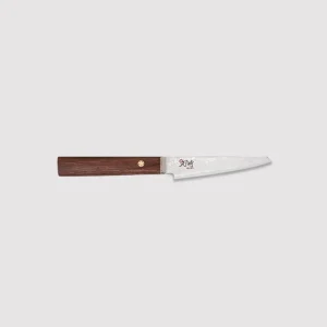 Outlet Couteau d'office de 4.75" avec manche en bois de noyer Pro Batterie De Cuisine