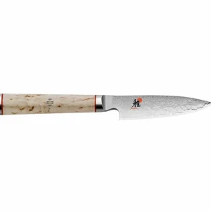 Sale Couteau d'office Shotoh de 3.25" avec manche en bois de bouleau 5000MCD-B Couteaux