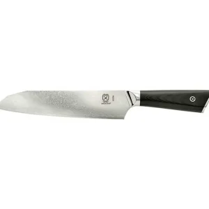 Clearance Couteau Santoku de 7" à manche ergonomique G10 Damascus Couteaux