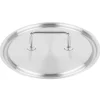 Fashion Couvercle de 11 13/16" en acier inoxydable pour faitout de 11.4 L (#47732) Batterie De Cuisine