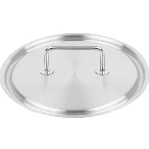Fashion Couvercle de 11 13/16" en acier inoxydable pour faitout de 11.4 L (#47732) Batterie De Cuisine