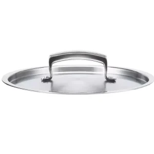 Discount Couvercle de 16" en acier inoxydable pour braisière et casserole - Thermalloy Batterie De Cuisine