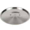 Fashion Couvercle de 11" en acier inoxydable pour casserole, marmite, sauteuse et braisière Thermalloy Batterie De Cuisine