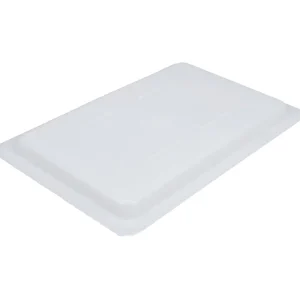 Fashion Couvercle plat de 12" x 18" en polyéthylène - Blanc - 6 par boîte Rangement Des Aliments
