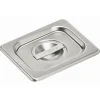 Discount Couvercle pour bac gastronorme 1/8 en acier inoxydable Super Pan 5 Rangement Des Aliments