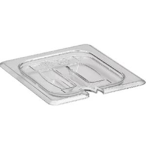 Online Couvercle pour bac gastronorme 1/6 avec encoche et poignée Camwear - Transparent Rangement Des Aliments