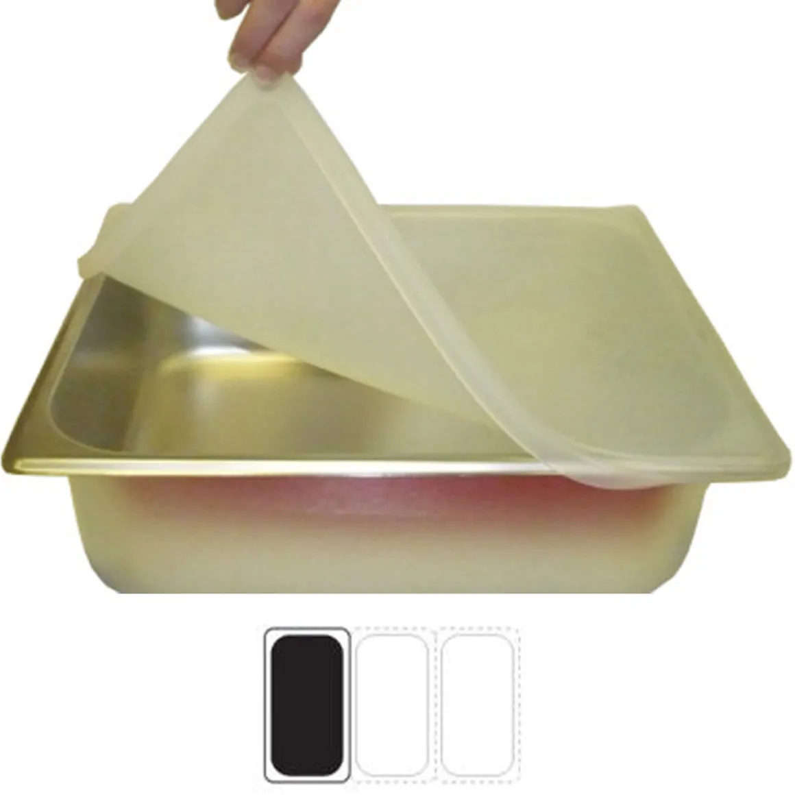 couvercle_pour_bac_gastro_0-2.webp Sale Couvercle pour bac gastronorme 1/3 Flexsillid - Clair Rangement Des Aliments