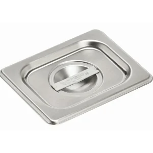 Discount Couvercle pour bac gastronorme 1/8 en acier inoxydable Super Pan 5 Rangement Des Aliments