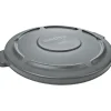 Clearance Couvercle pour poubelle Brute de 32 gallons - Gris Poubelles Et Bac De Recyclage