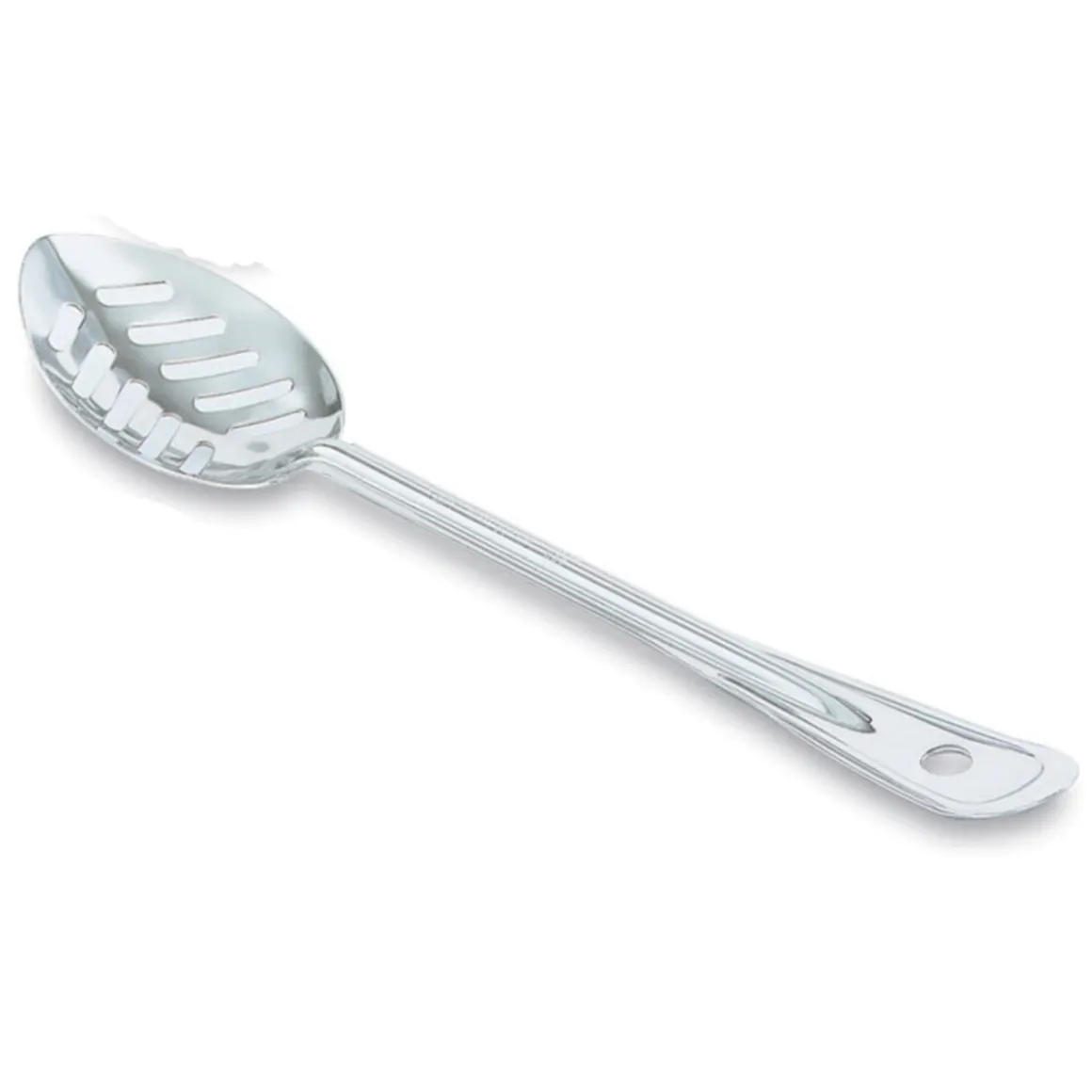 cuillre__arroser_rainure__0.webp New Cuillère à arroser rainurée de 15" en acier inoxydable Ustensiles Et Outils De Cuisine